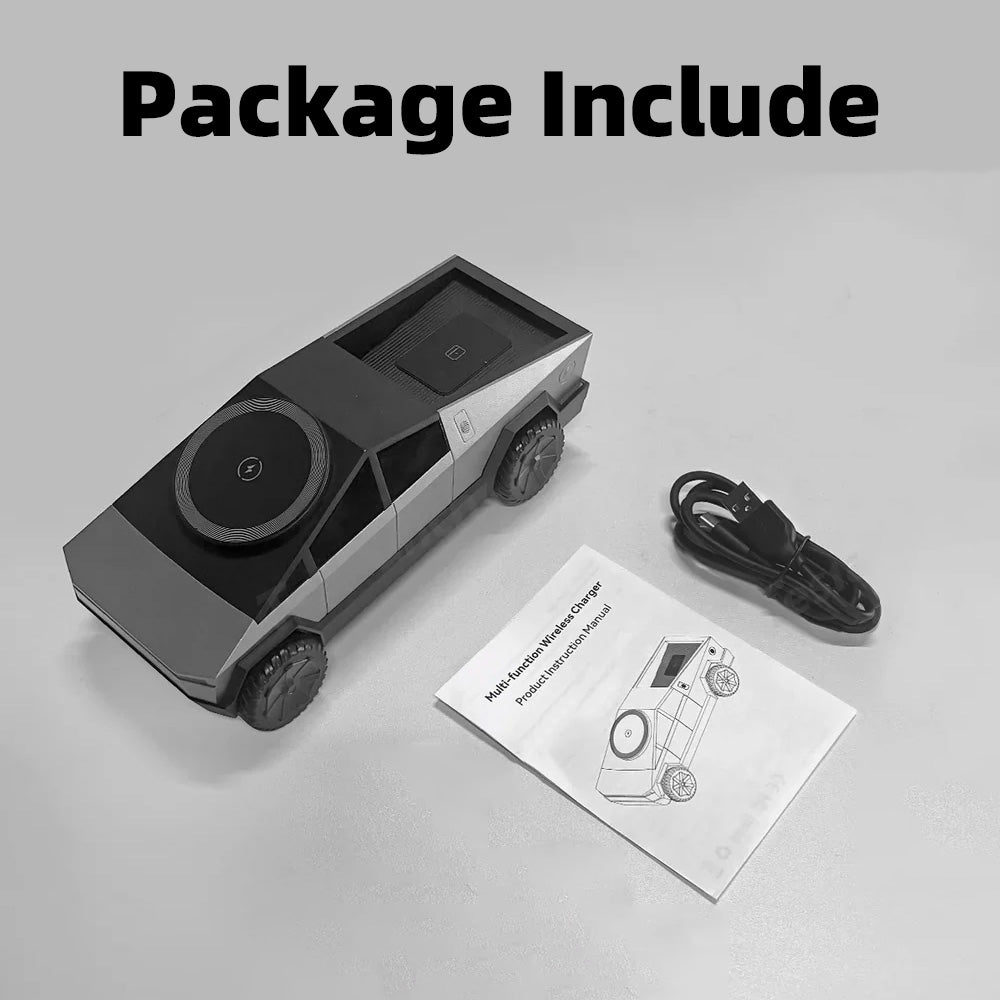 Cybertruck 3 - in - 1 Wireless Charger & Stand - CyberGearcoCyberGearco