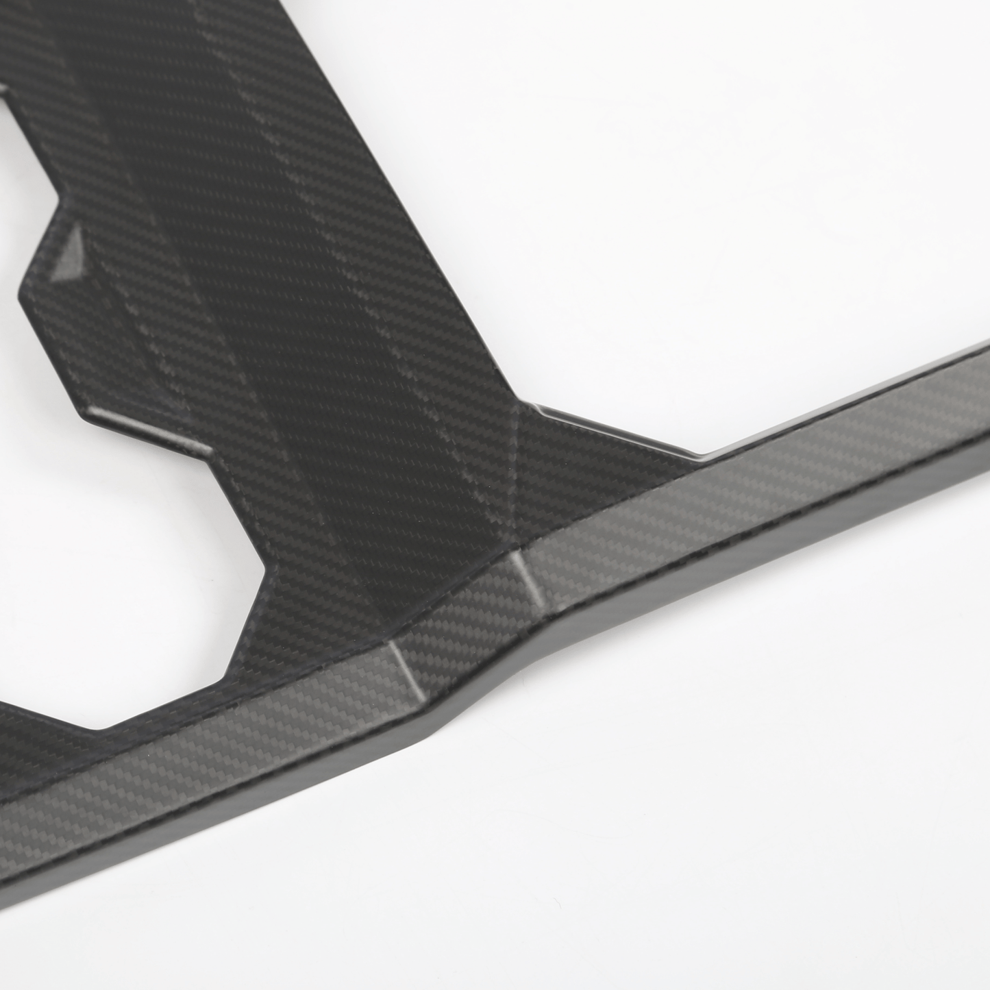 Cybertruck Real Carbon Fiber Front Drain Cup Panel(Glossy/Matte) - CyberGearcoCyberGear