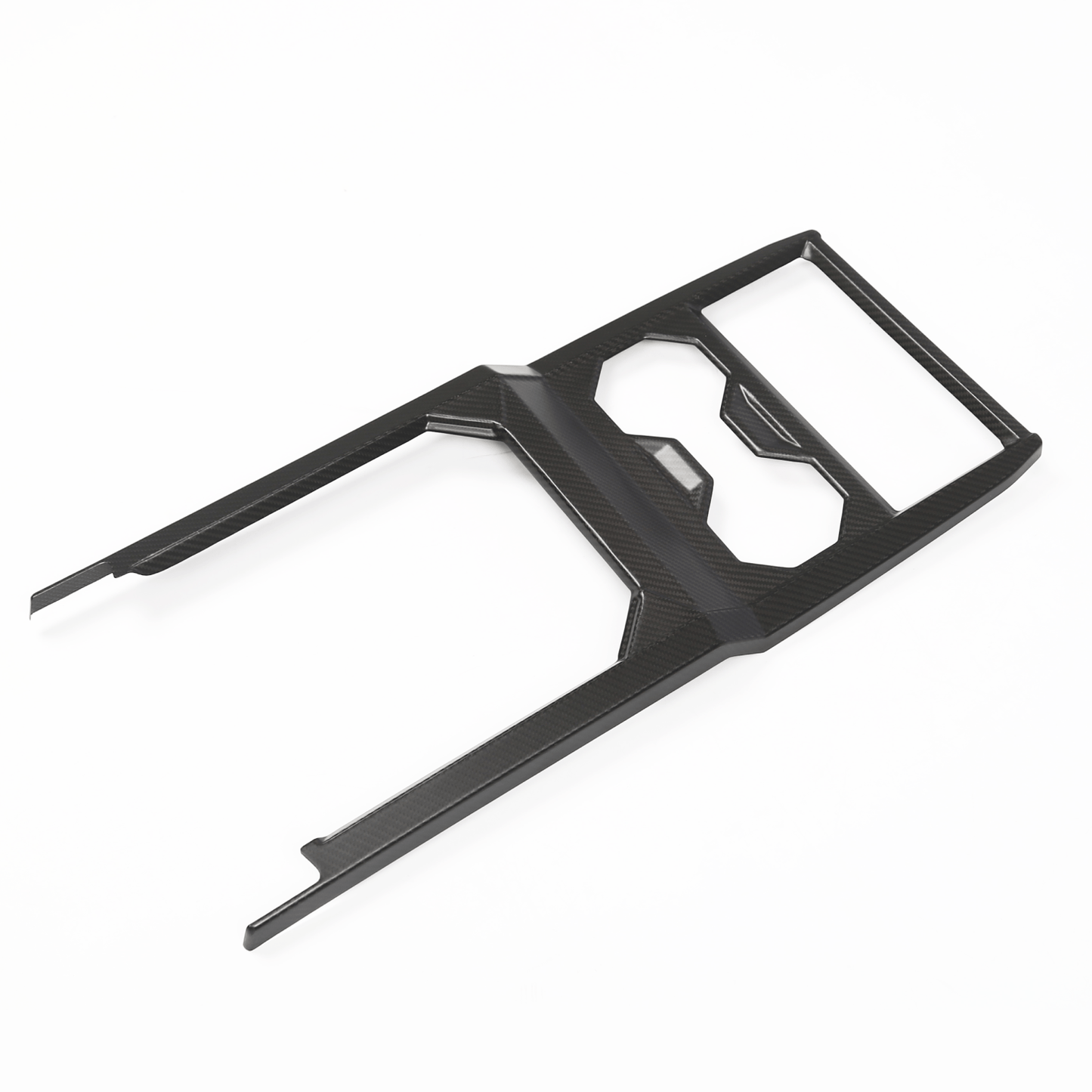 Cybertruck Real Carbon Fiber Front Drain Cup Panel(Glossy/Matte) - CyberGearcoCyberGear