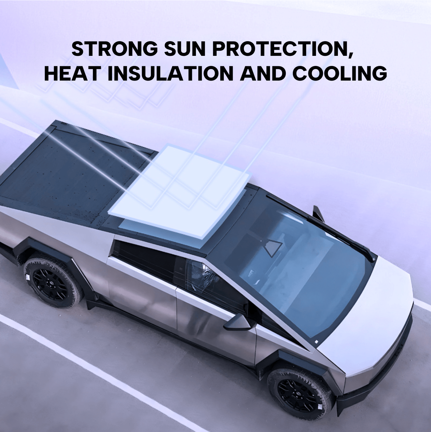 Cybertruck Starlight Sunshade Colorful Roof Ambient Lighting - CyberGearcoCyberGear