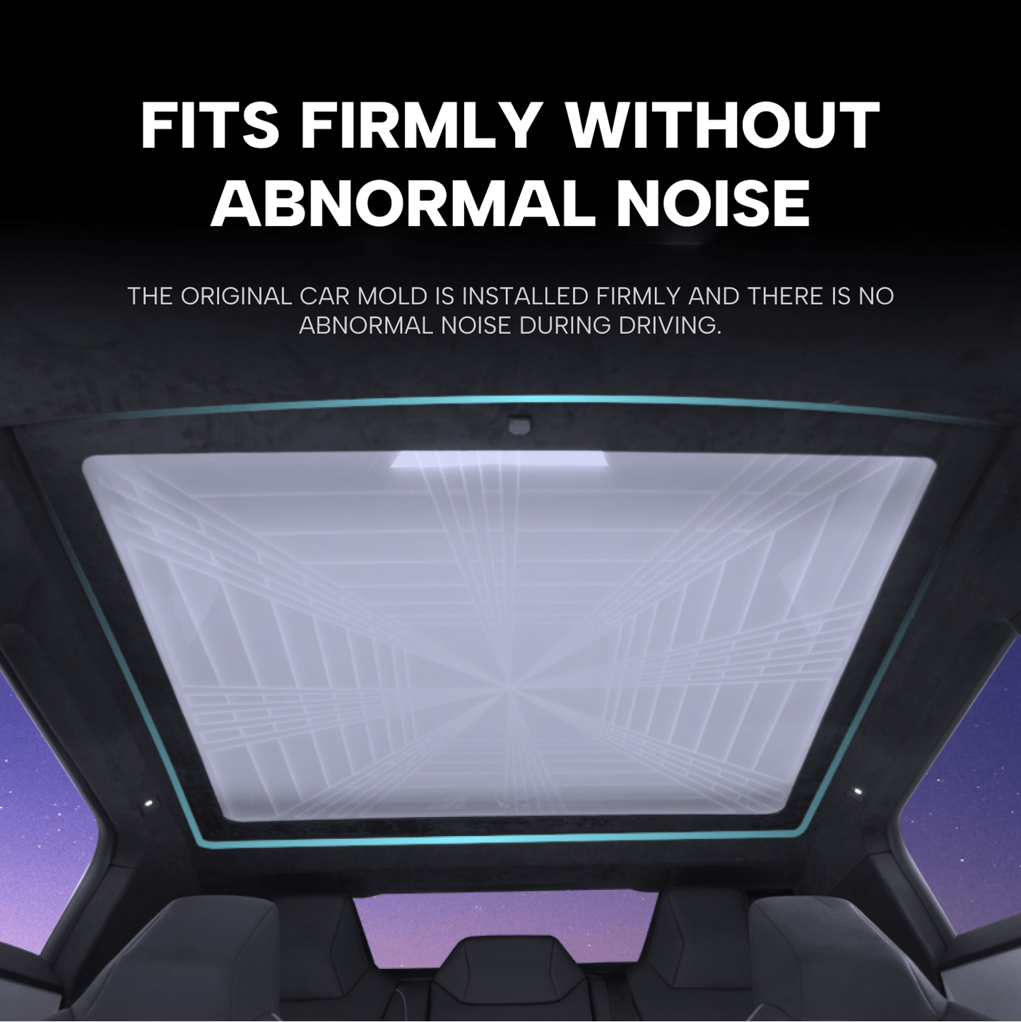 Cybertruck Starlight Sunshade Colorful Roof Ambient Lighting - CyberGearcoCyberGear