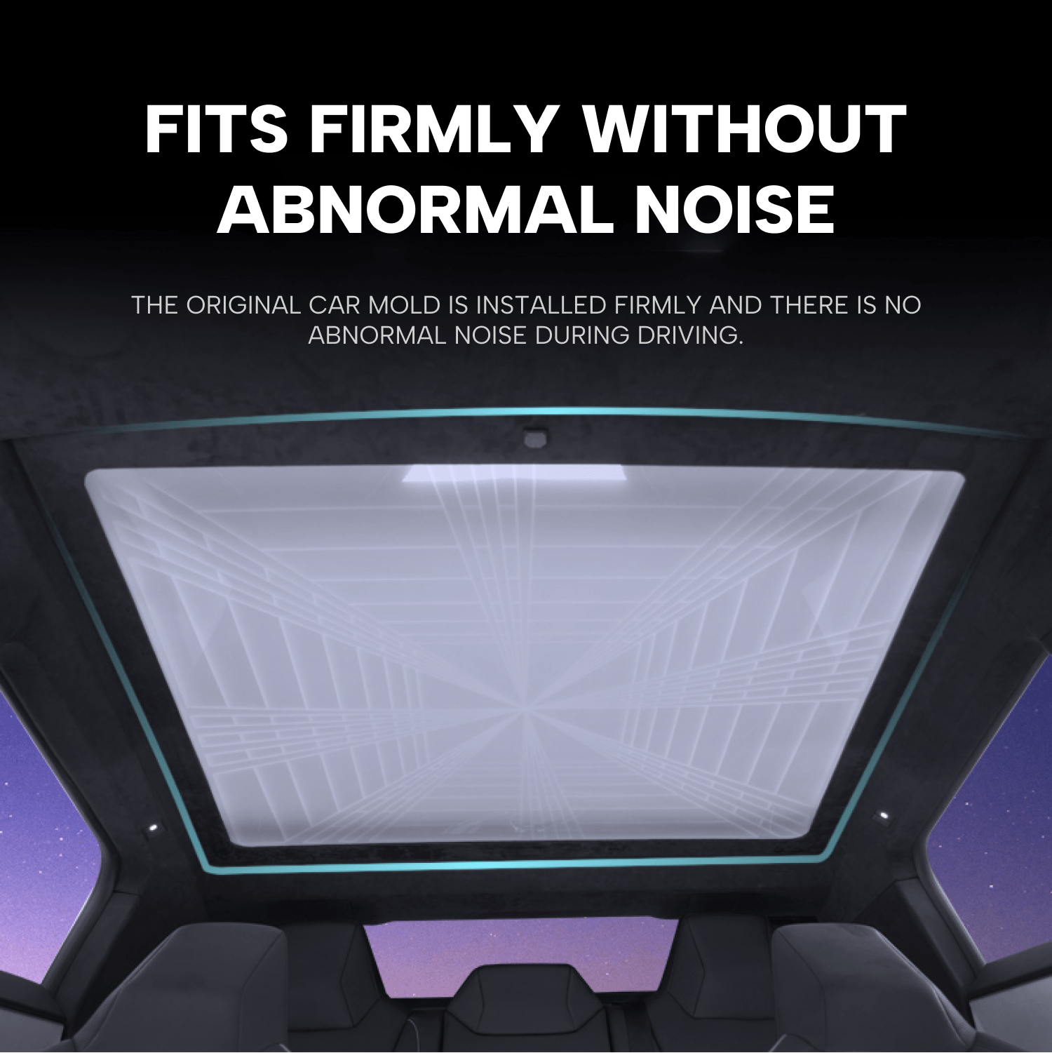 Cybertruck Starlight Sunshade Colorful Roof Ambient Lighting - CyberGearcoCyberGear
