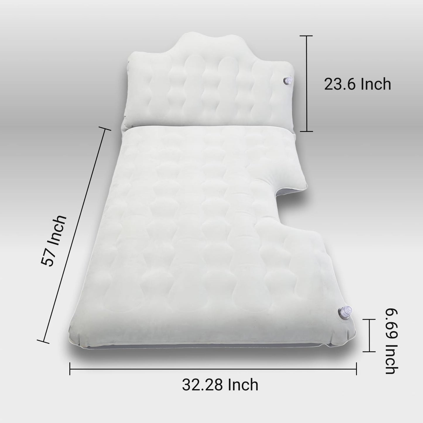 Tesla Cybertruck Inflatable Rear Seat Camping Air Mattress - CyberGearcoCyberGear