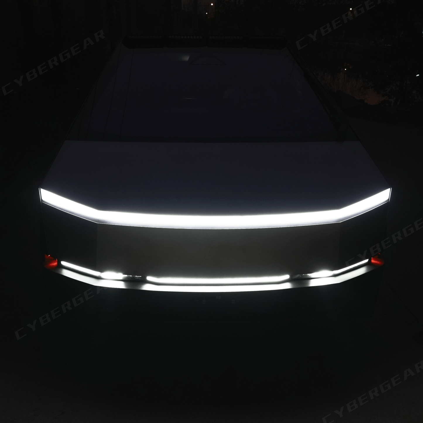 Tesla Cybertruck LED Light Bar Off - Road Overland Roof Top Lighting Bar - CyberGearcoCyberGear
