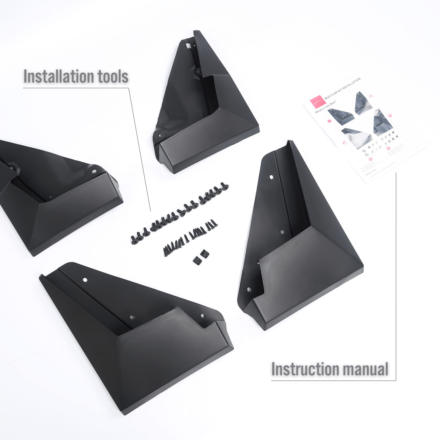 Tesla Cybertruck Mub Flaps Set (Full Set) - CyberGearcoCyberGear
