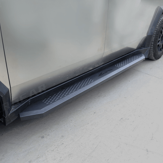 Tesla Cybertruck Running Board Set Nerf Bars Side Steps Solid Design - CyberGearcoCyberGear