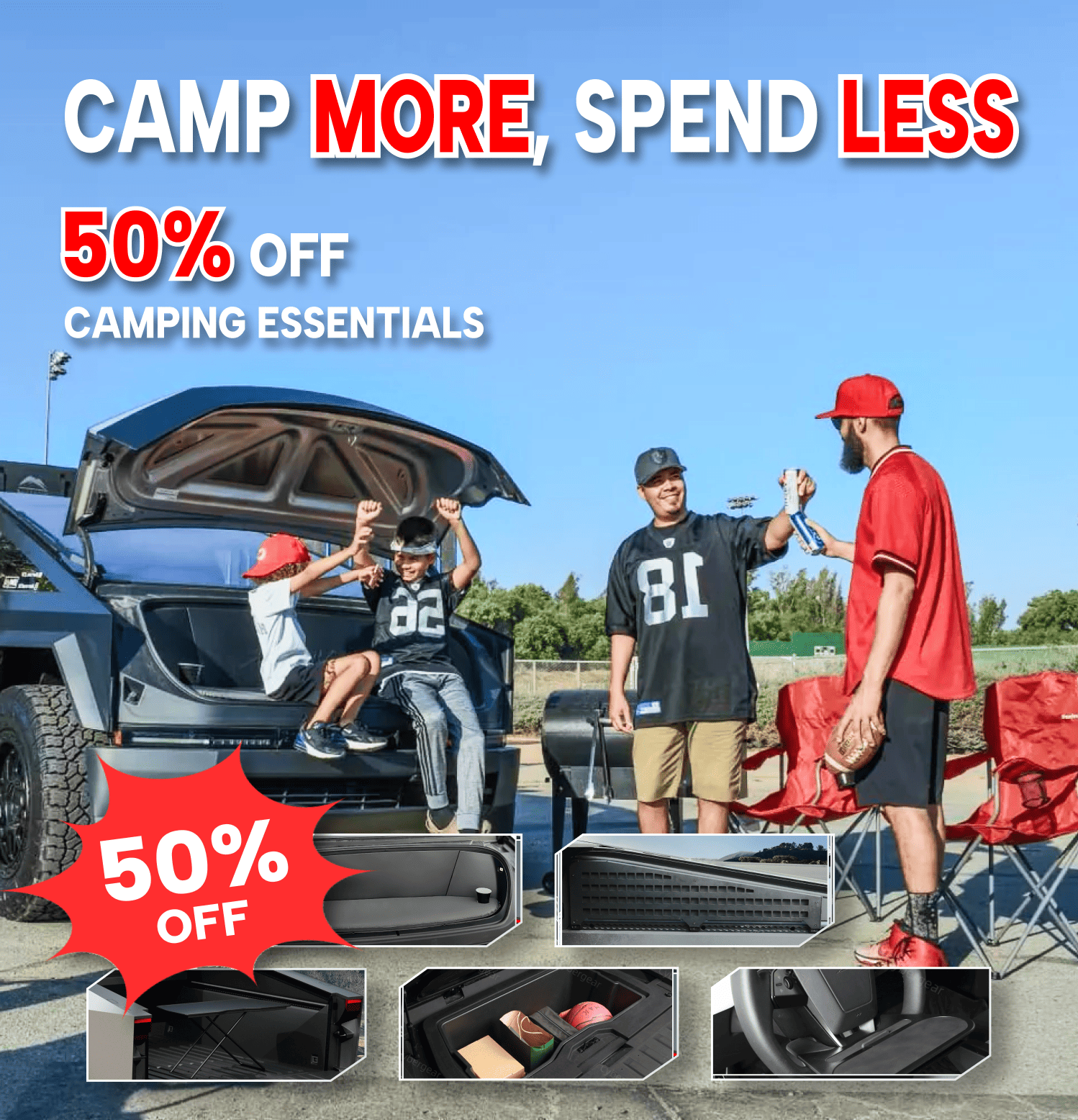 Camping Sale - CyberGearco