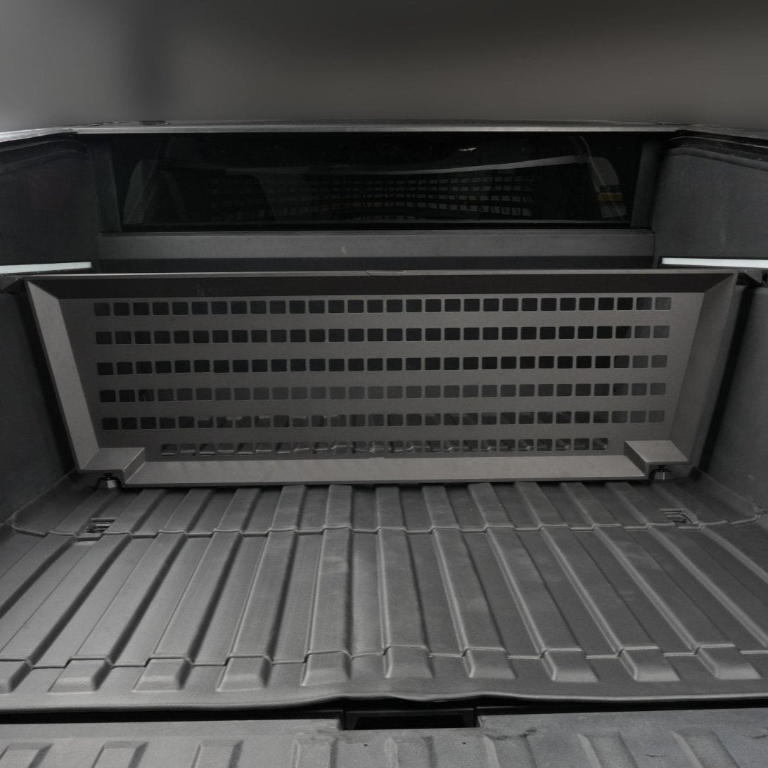 Adjustable Vault Cargo Divider Compatible with Bed Mat For Cybertruck - CyberGearcoCyberGear