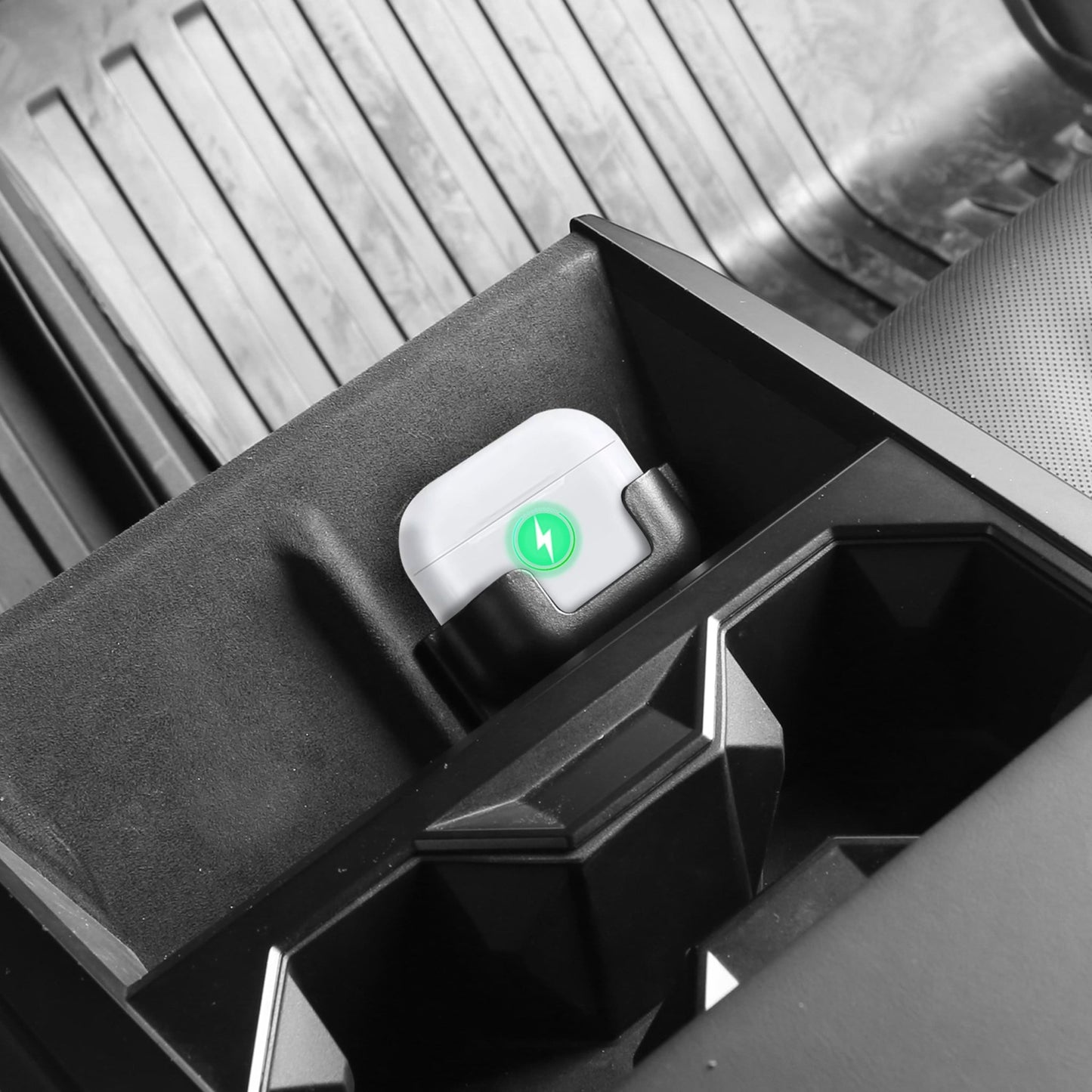 AirPods Pro Wireless Charger Holder for Cybertruck - CyberGearcoCyberGear