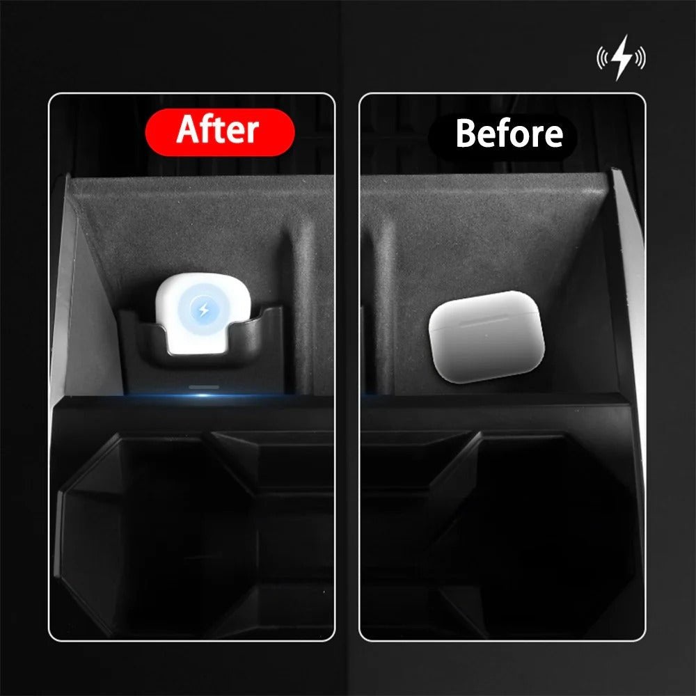 AirPods Pro Wireless Charger Holder for Cybertruck - CyberGearcoCyberGear