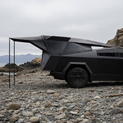 Cybertent Black with Extended Awning for Cybertruck - CyberGearcoCyberGear