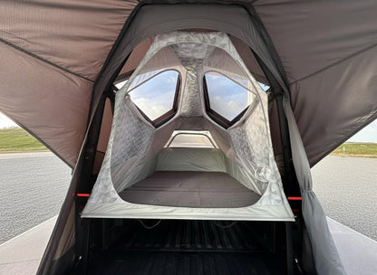Cybertent Black with Extended Awning for Cybertruck - CyberGearcoCyberGear