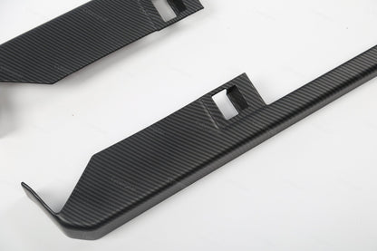 Cybertruck Door Side Carbon Fiber Texture ABS Protection Trim Cover - CyberGearcoCyberGear