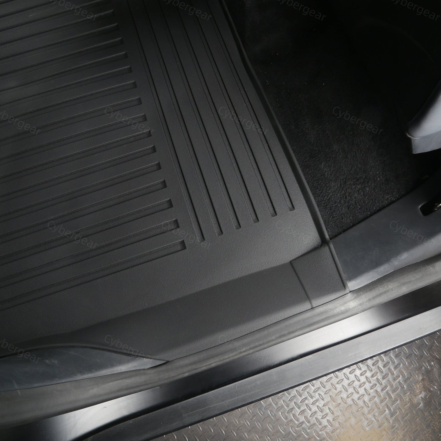 Cybertruck Injection Molded All - Weather Floor Mat - CyberGearcoCyberGear