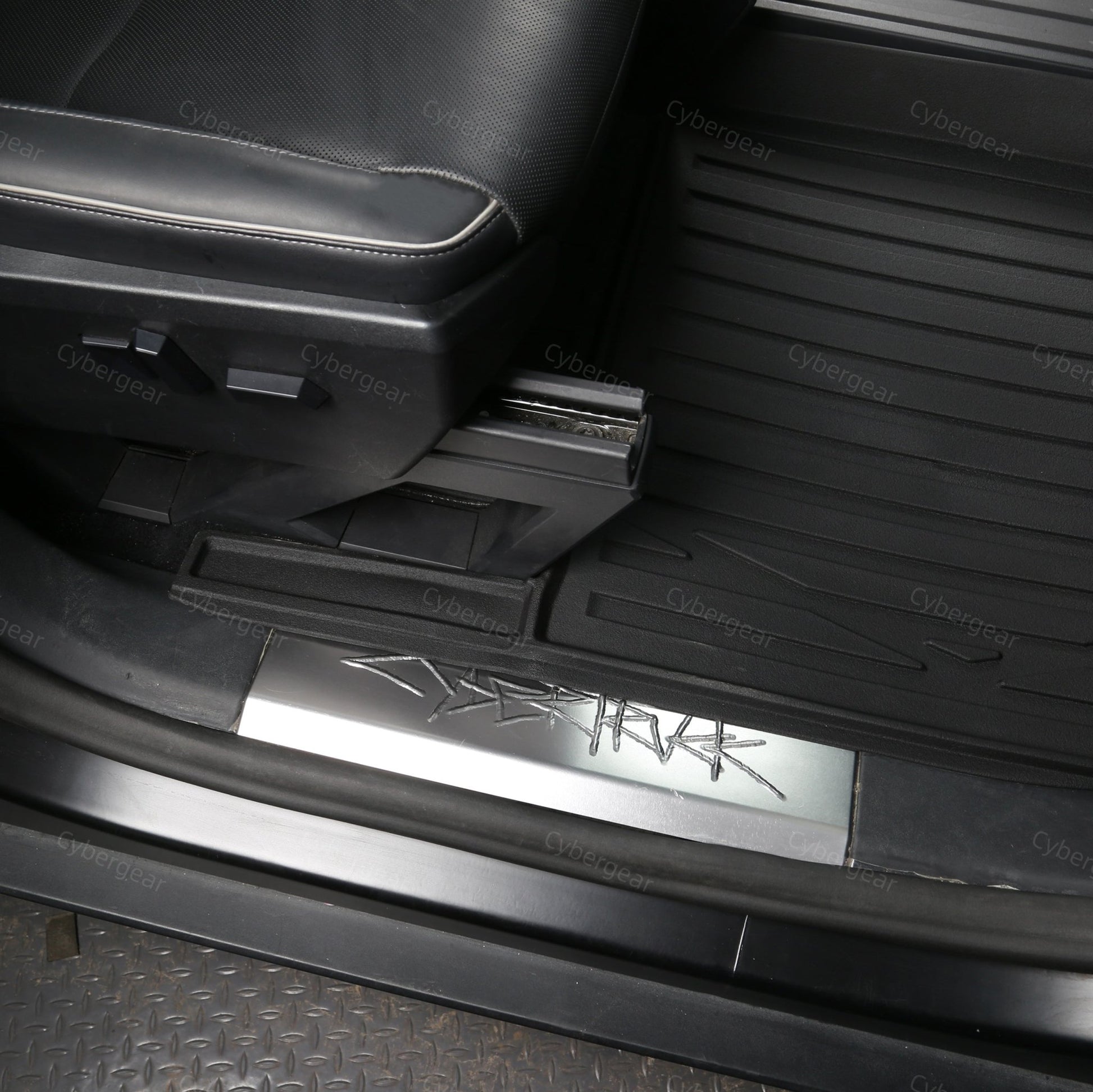 Cybertruck Injection Molded All - Weather Floor Mat - CyberGearcoCyberGear