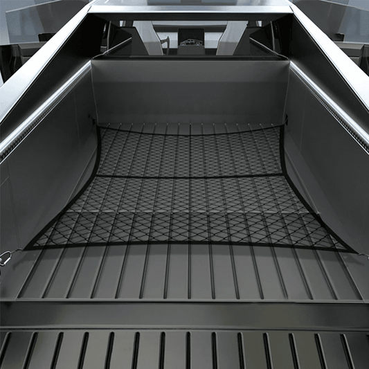 Cybertruck Rear Trunk Cargo Net Storage Solution - CyberGearcoCyberGear