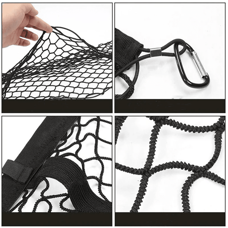 Cybertruck Rear Trunk Cargo Net Storage Solution - CyberGearcoCyberGear
