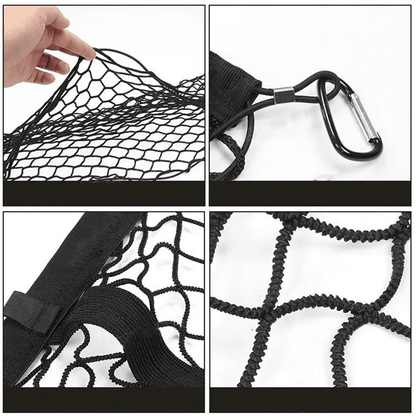 Cybertruck Rear Trunk Cargo Net Storage Solution - CyberGearcoCyberGear