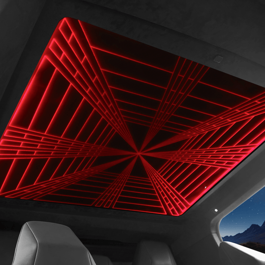 Cybertruck Starlight Sunshade Colorful Roof Ambient Lighting - CyberGearcoCyberGear
