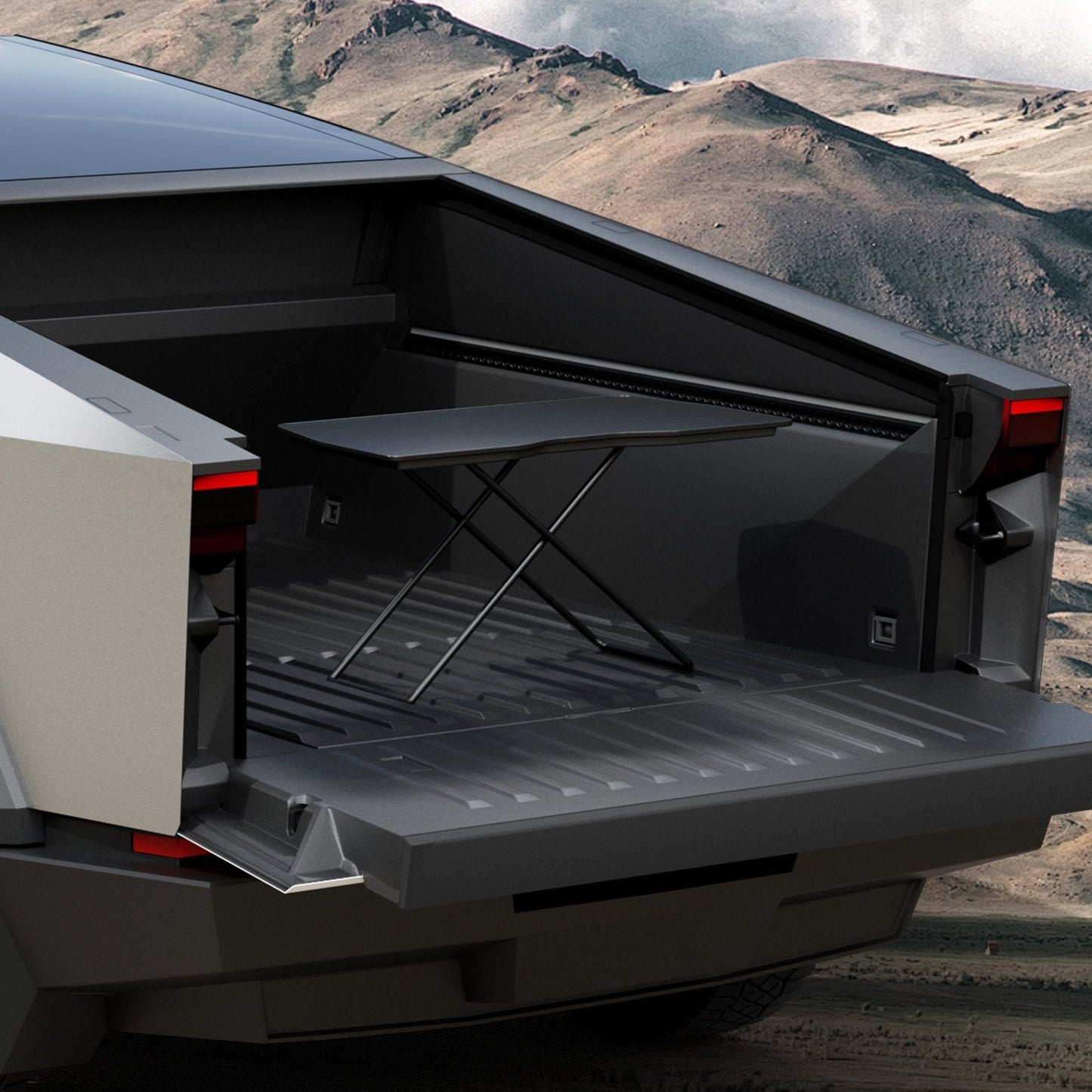 Cybertruck Sub Trunk Storage Box Rear Trunk Insert - CyberGearcoCyberGear