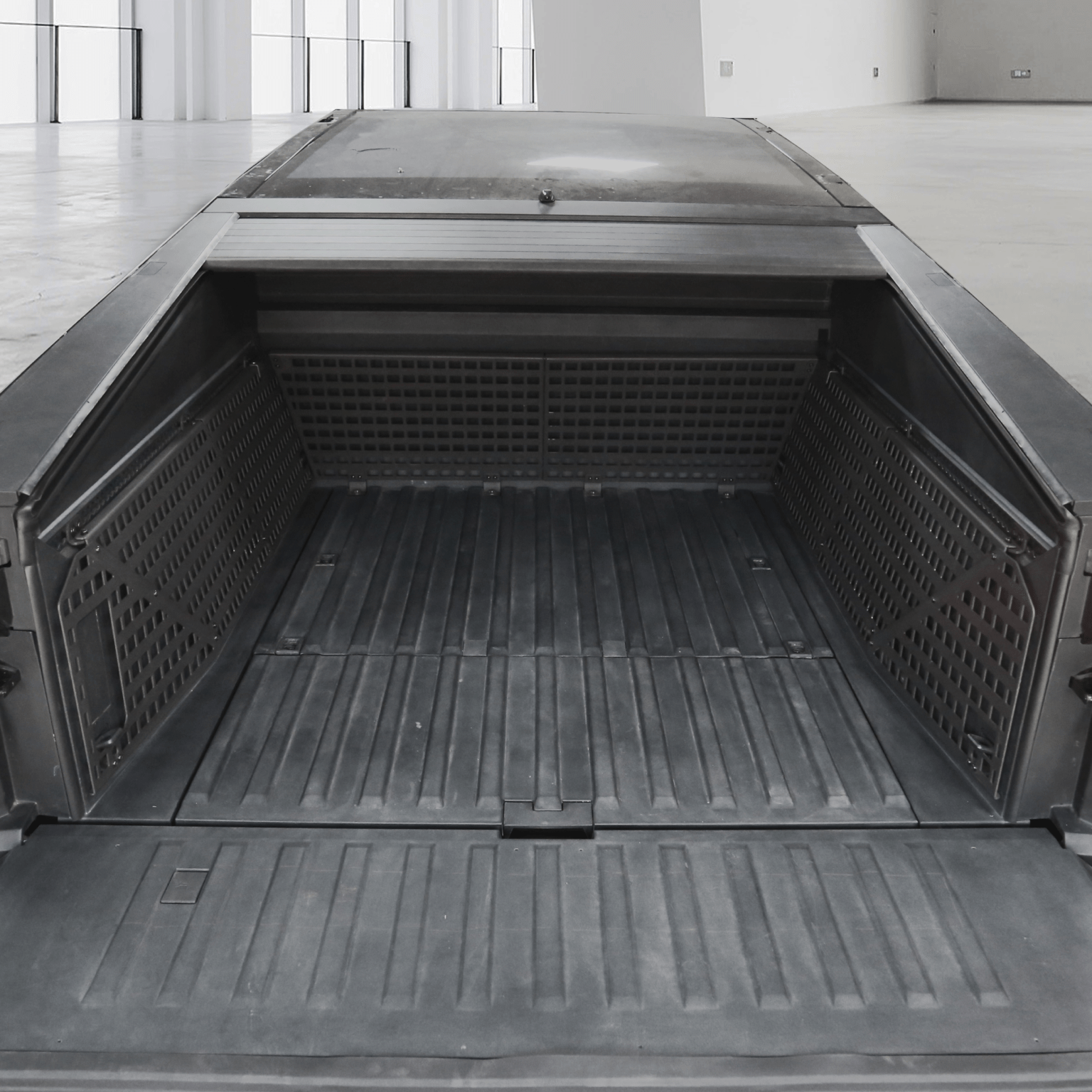 Cybertruck Trunk Bed Inner Side Molle Panels Rack System - CyberGearcoCyberGear