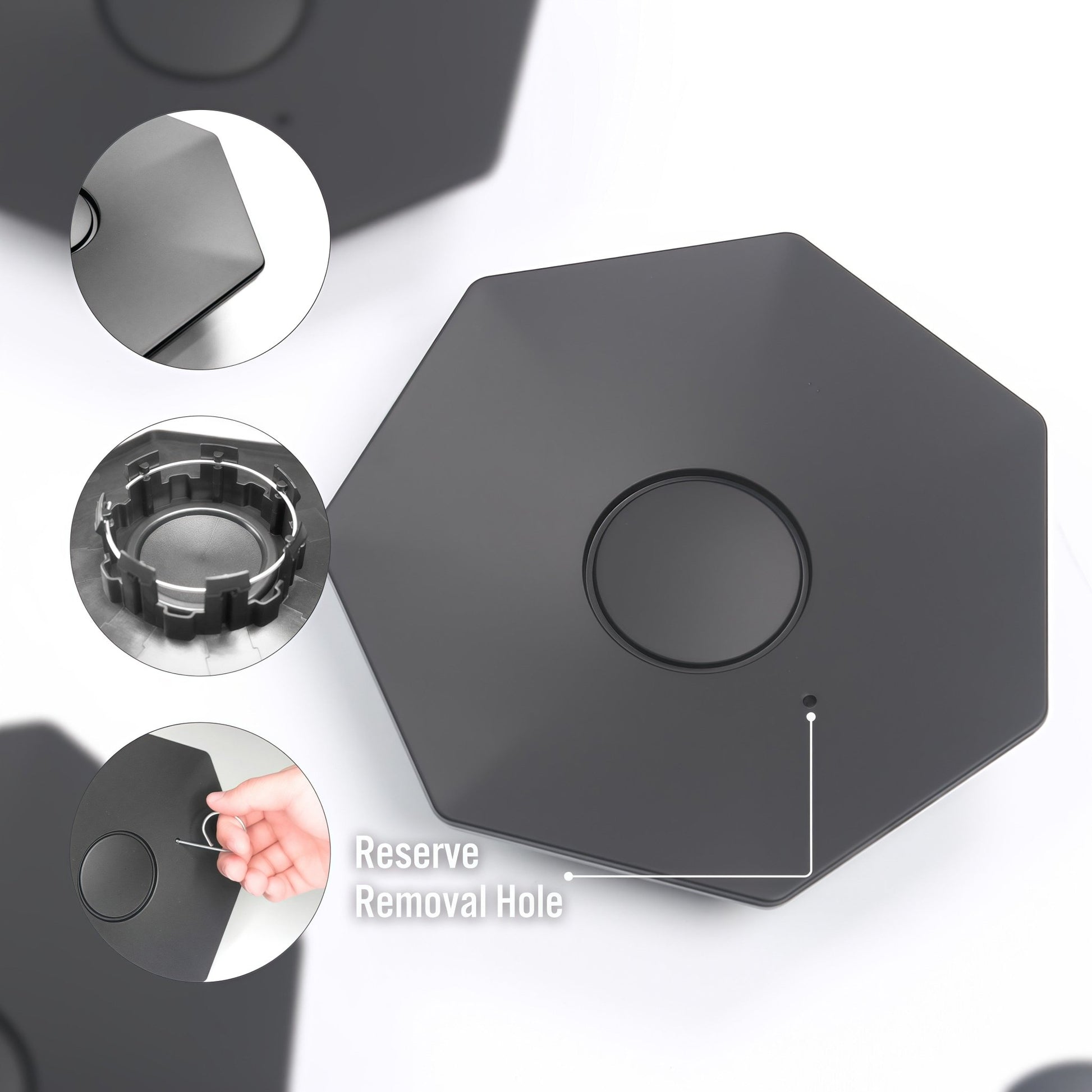 Cybertruck Wheel Center Caps Kit - CyberGearcoCyberGear