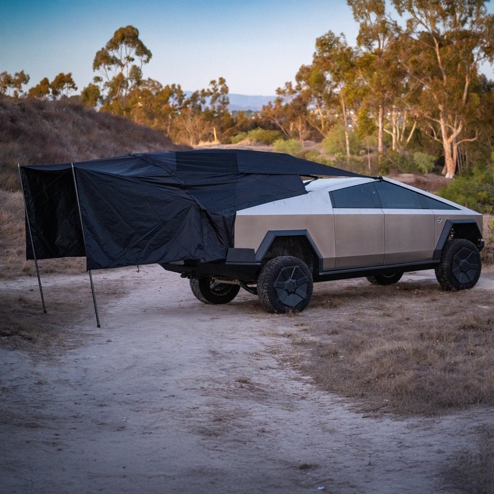 Cybetruck Trunk Tent with Extended Awning for Cybertruck - CyberGearcoCyberGear