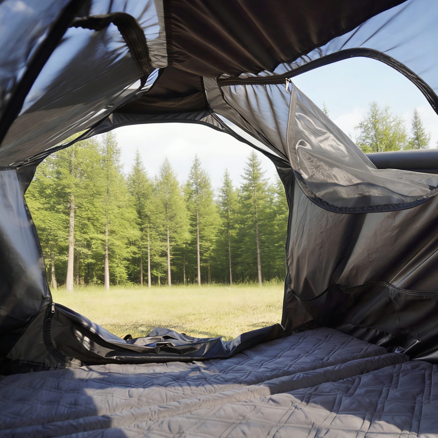 Cybetruck Trunk Tent with Extended Awning for Cybertruck - CyberGearcoCyberGear