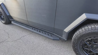 Tesla Cybertruck Running Board Set Nerf Bars Side Steps