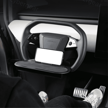Removable Steering Wheel Tray for Cybertruck - CyberGearcoCyberGear