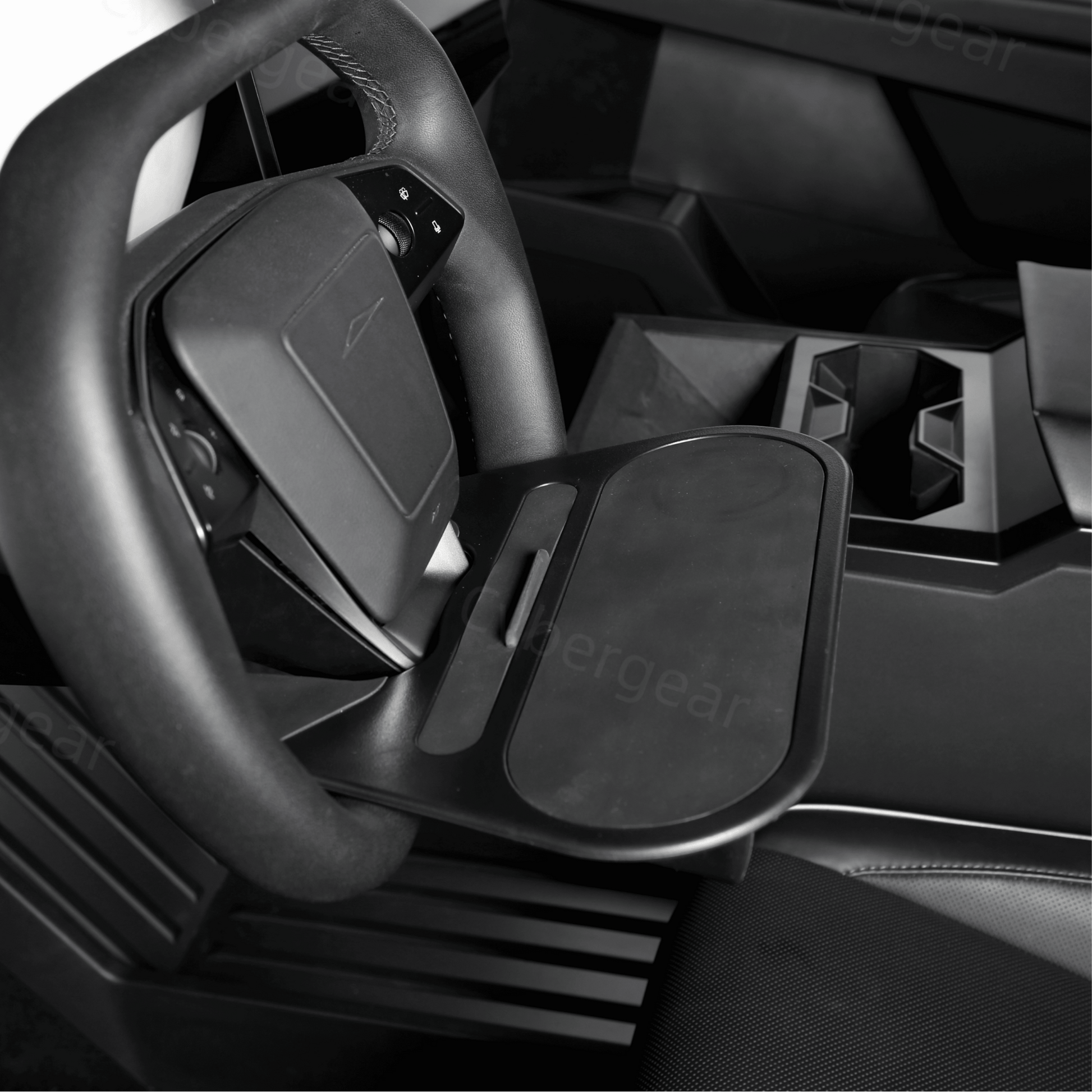 Removable Steering Wheel Tray for Cybertruck - CyberGearcoCyberGear