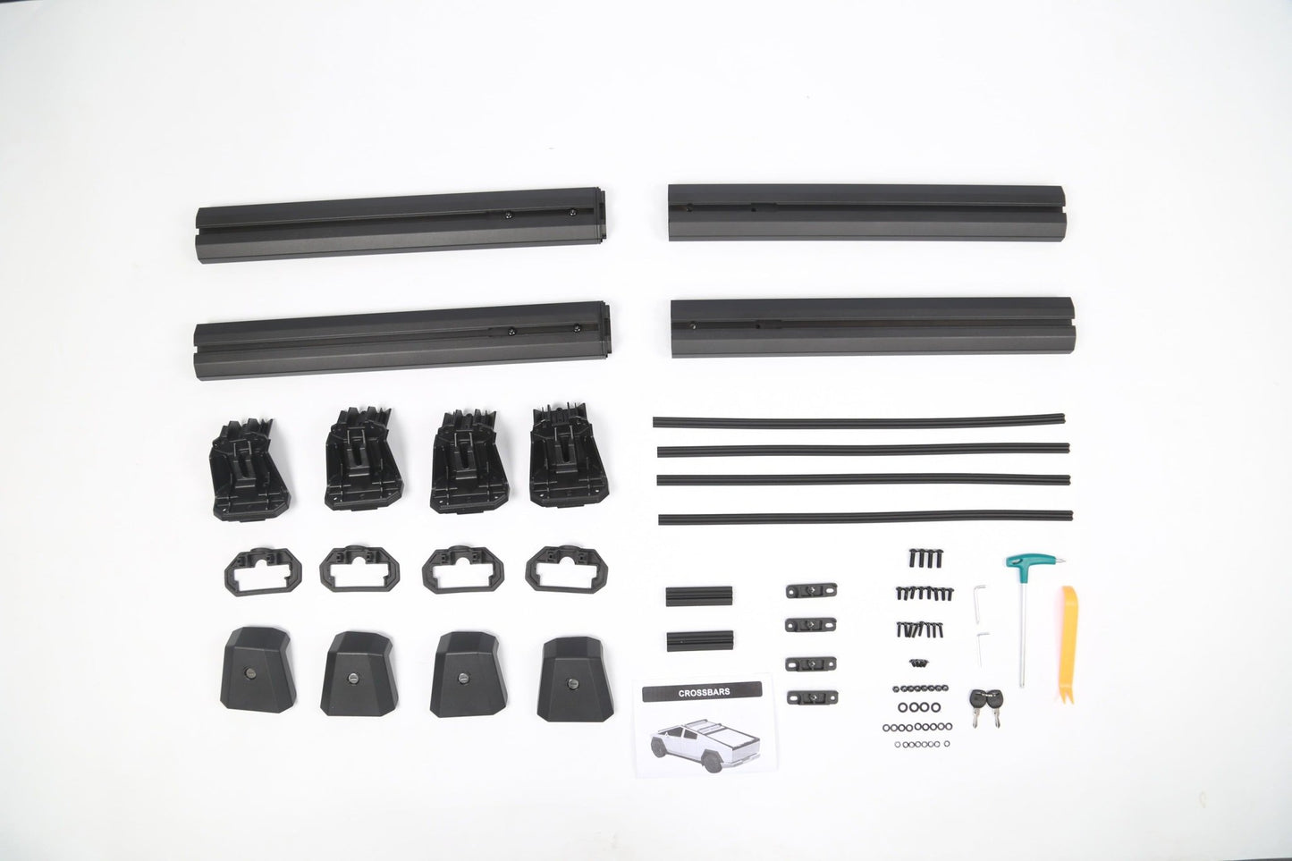Tesla Cybertruck Adjustable Crossbar Roof Rack Cargo Rack Carrier - CyberGearcoCyberGear