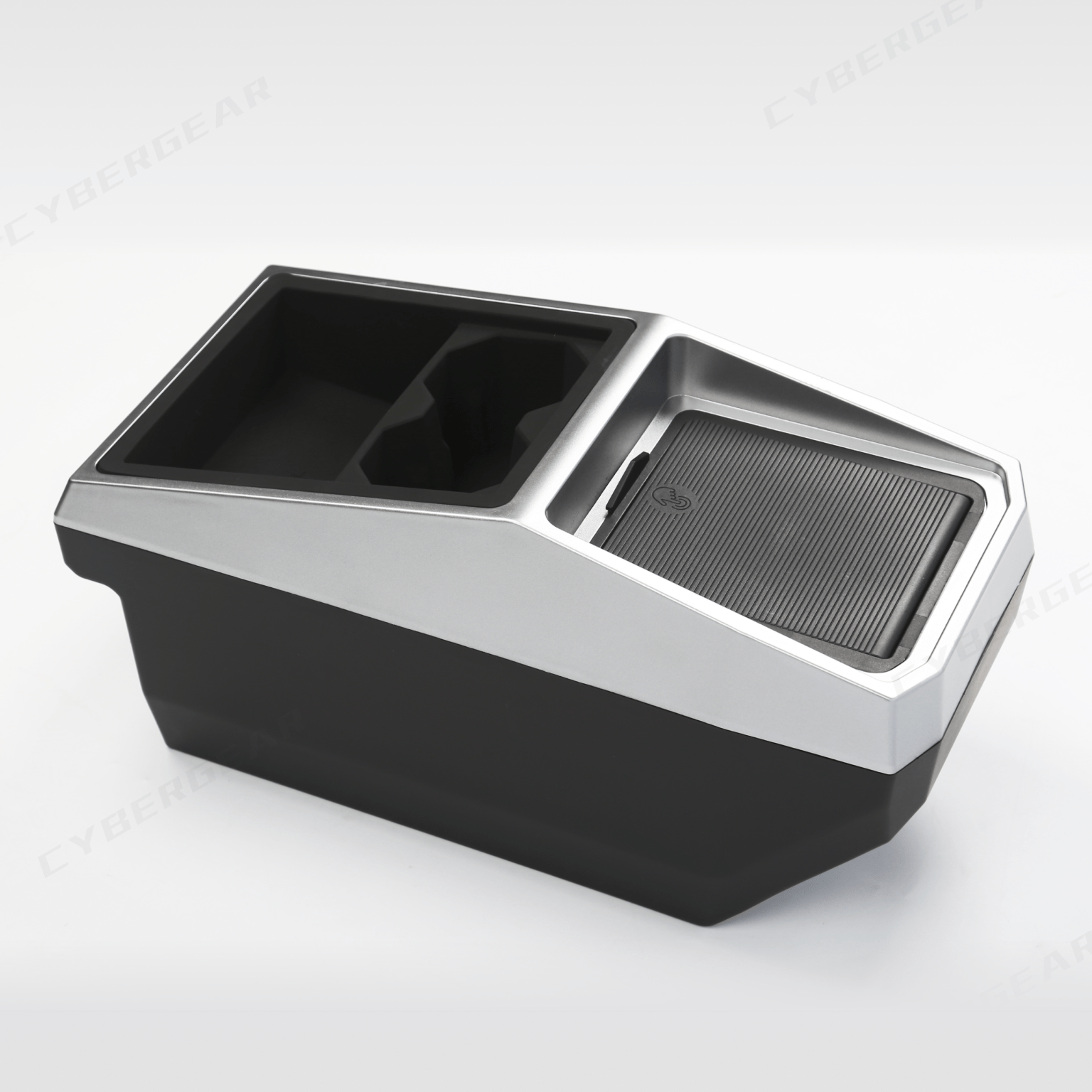 Tesla Cybertruck Center Floor Organizer & Trash Bin - CyberGearcoCyberGear
