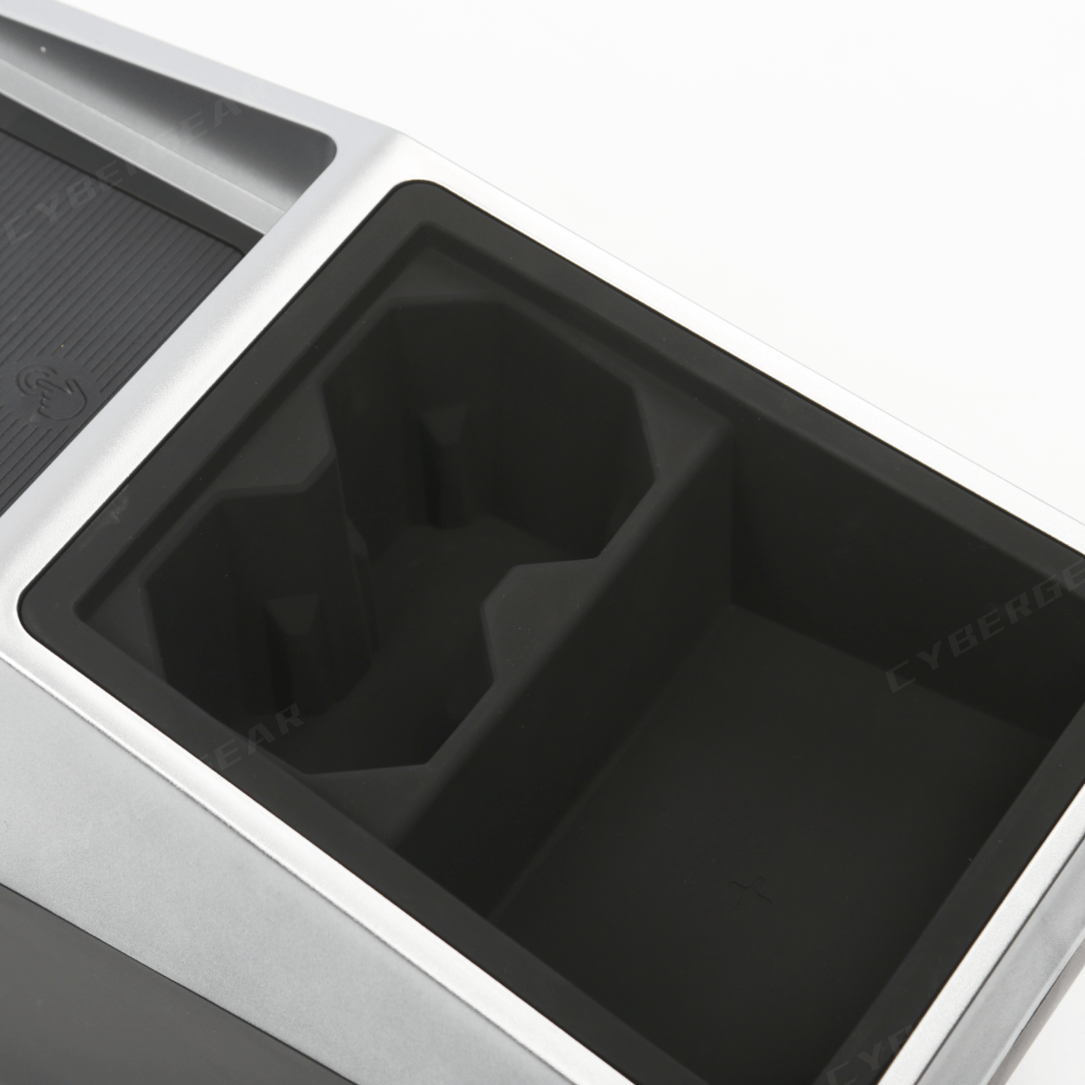 Tesla Cybertruck Center Floor Organizer & Trash Bin - CyberGearcoCyberGear