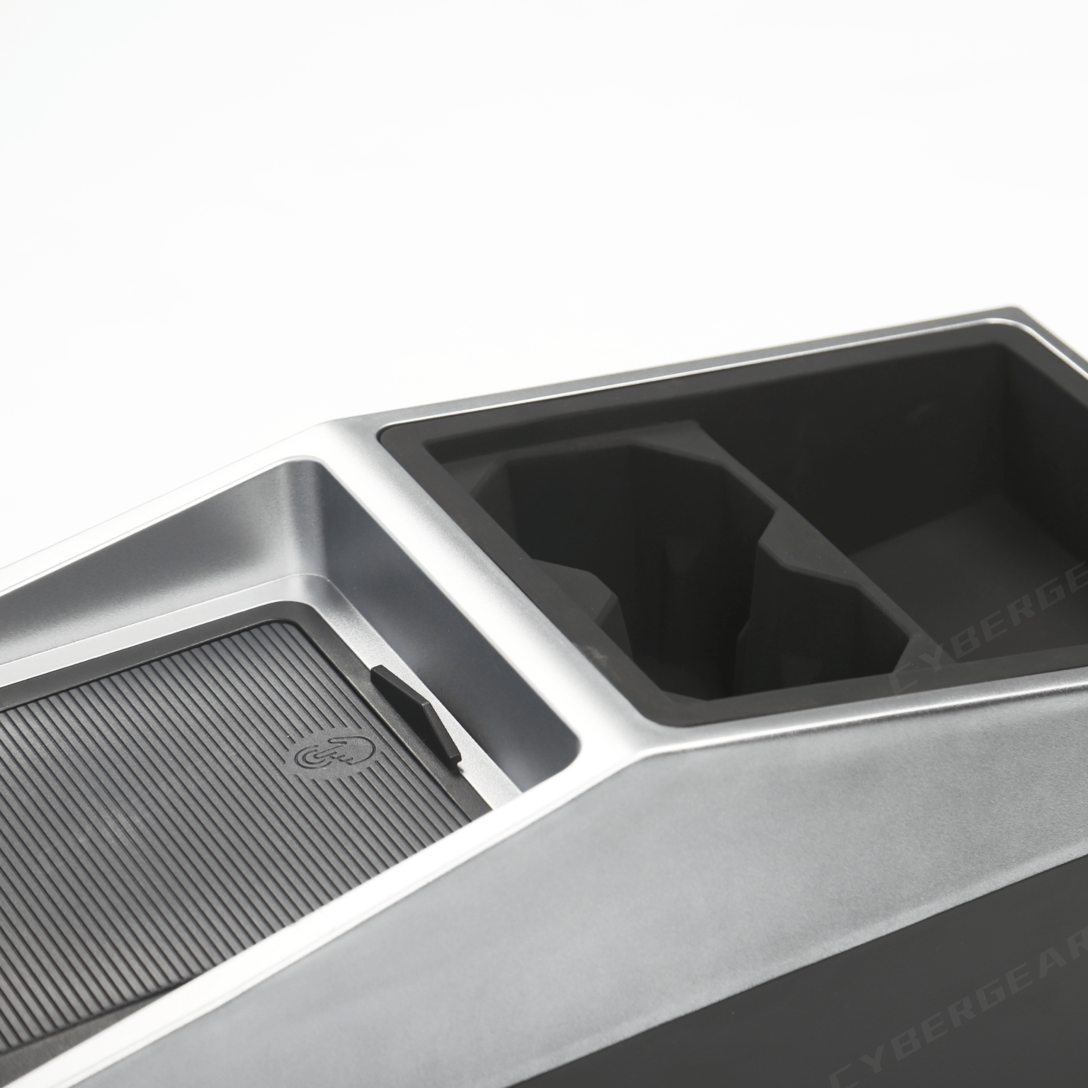 Tesla Cybertruck Center Floor Organizer & Trash Bin - CyberGearcoCyberGear