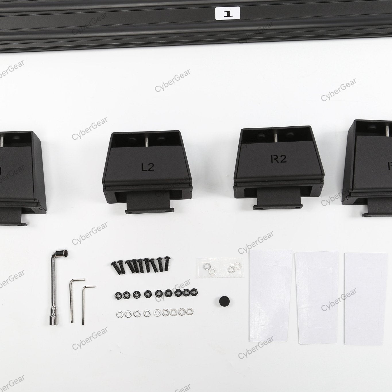 Tesla Cybertruck Crossbar Roof Rack Cargo Rack Carrier - CyberGearcoCyberGear