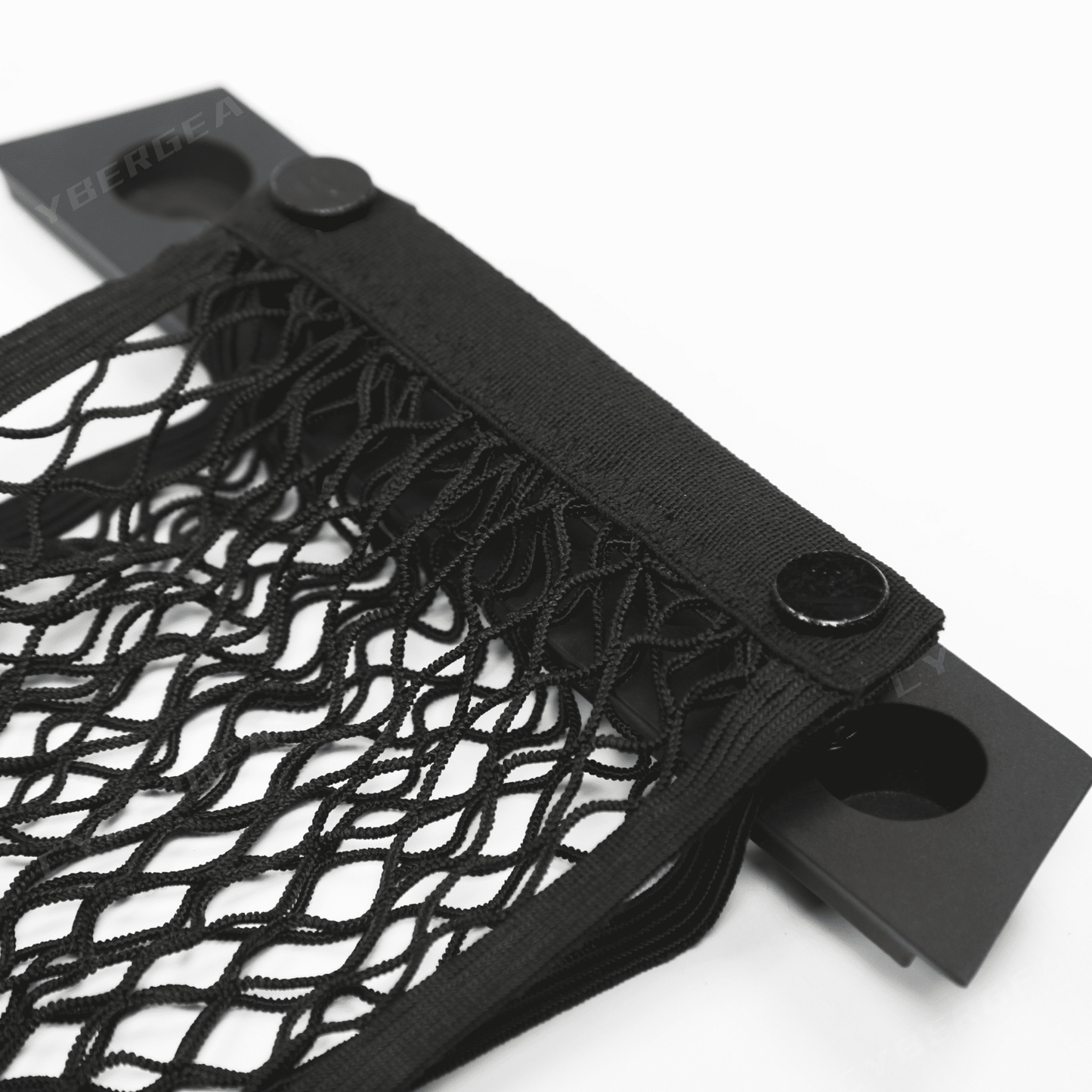 Tesla Cybertruck Front Trunk Anti - Roll L - Track Cargo Net - CyberGearcoCyberGear