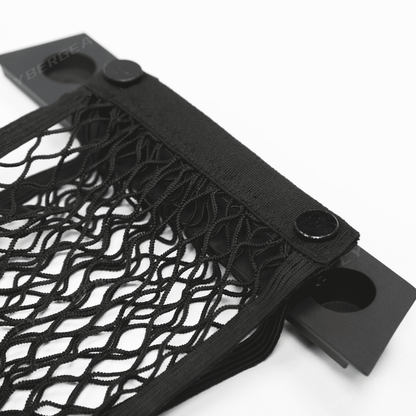 Tesla Cybertruck Front Trunk Anti - Roll L - Track Cargo Net - CyberGearcoCyberGear