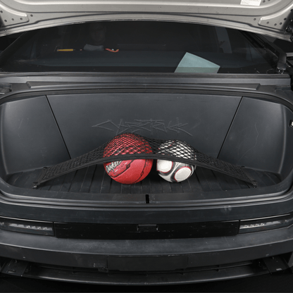 Tesla Cybertruck Front Trunk L - Track + Cargo Net - CyberGearcoCyberGear