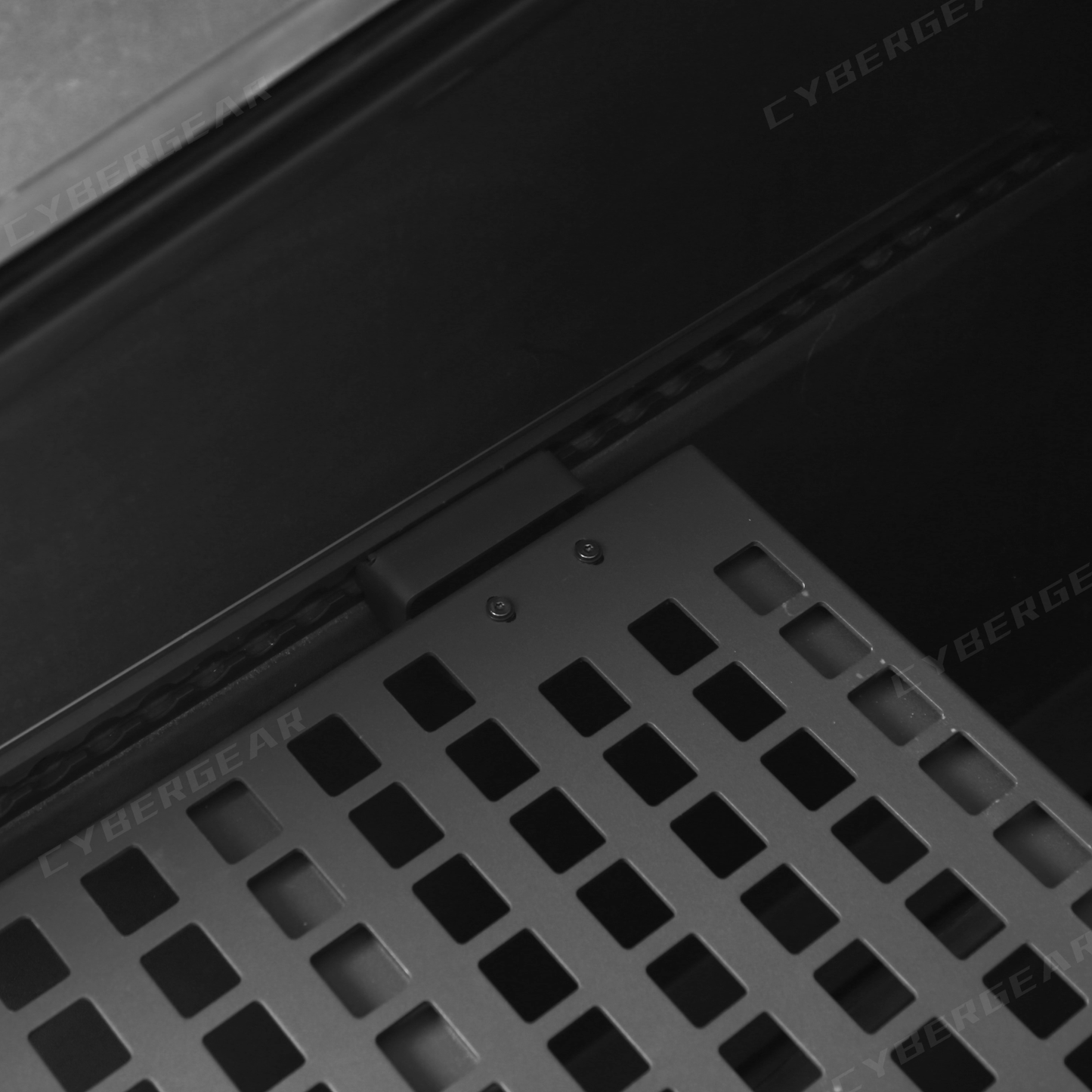 Tesla Cybertruck L - Track Molle Trunk Bed Shelf Level Molle Panels - CyberGearcoCyberGear
