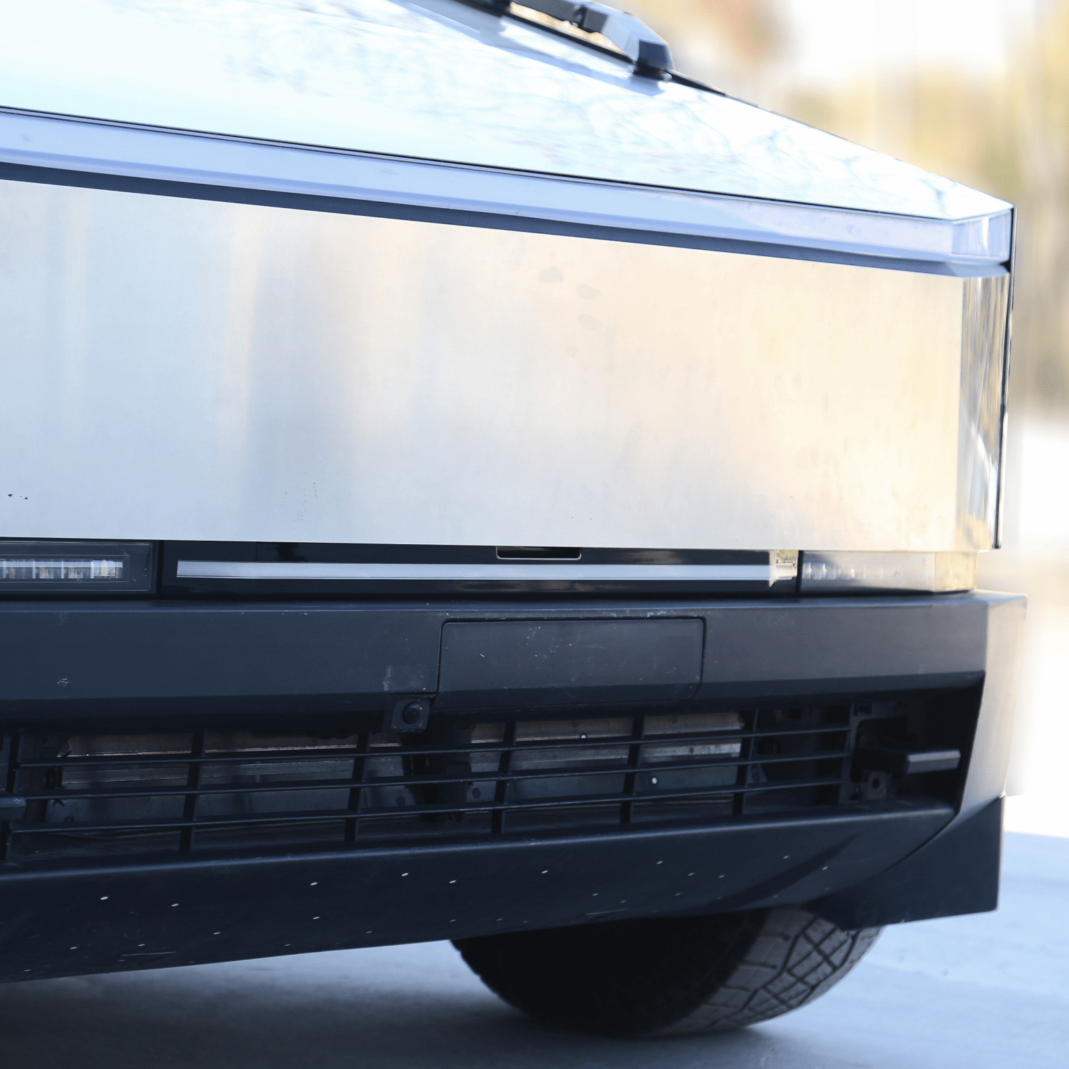 Tesla Cybertruck LED Light Bar Off - Road Overland Roof Top Lighting Bar - CyberGearcoCyberGear