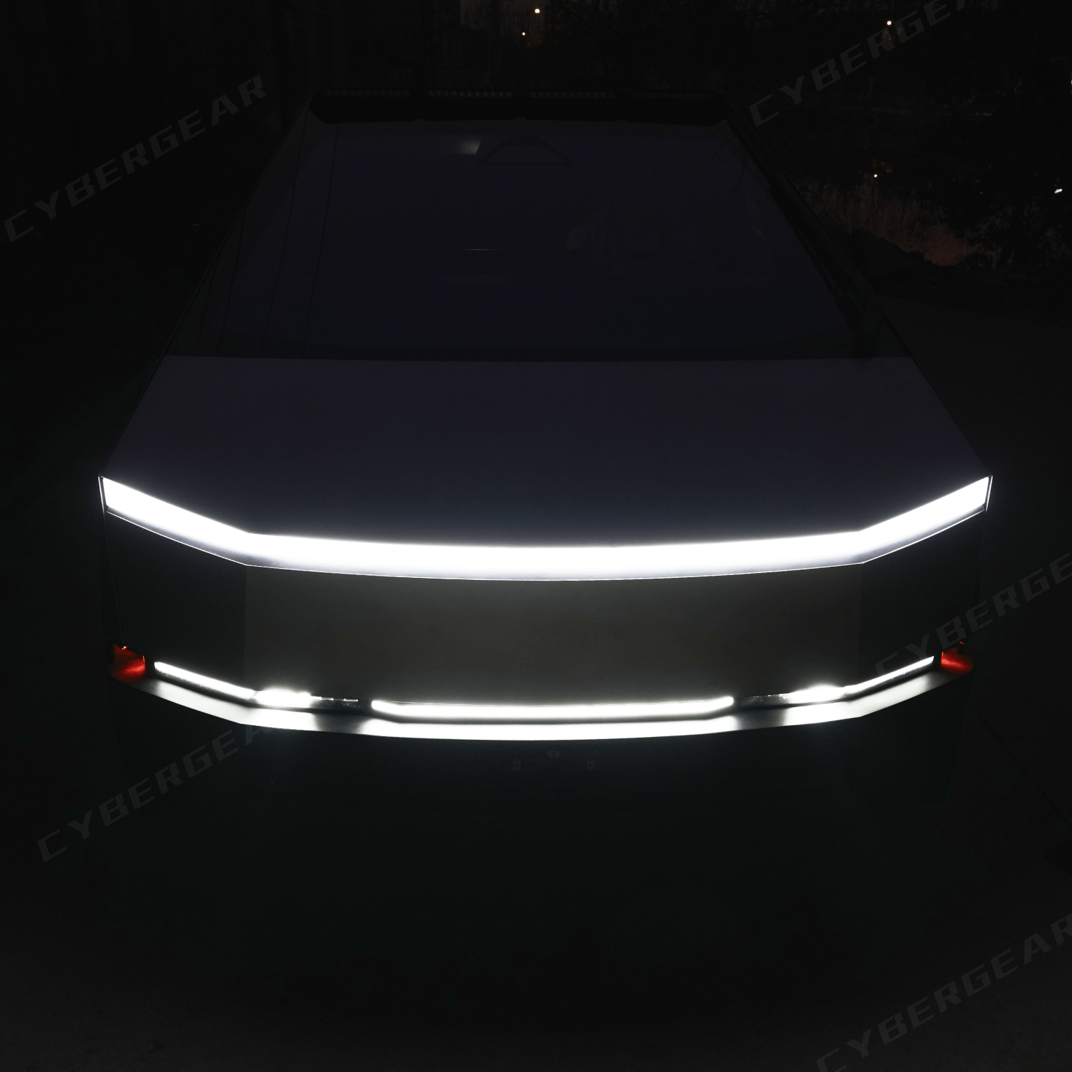 Tesla Cybertruck LED Light Bar Off - Road Overland Roof Top Lighting Bar - CyberGearcoCyberGear