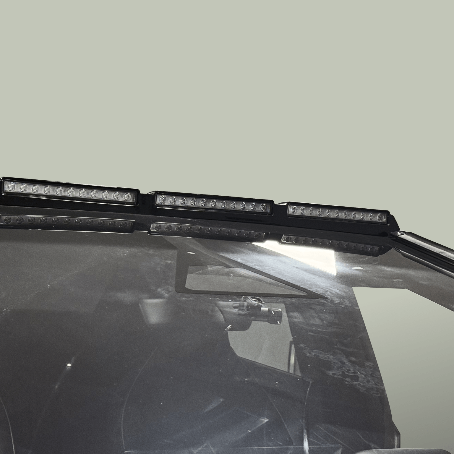 Tesla Cybertruck LED Light Bar Off - Road Overland Roof Top Lighting Bar - CyberGearcoCyberGear