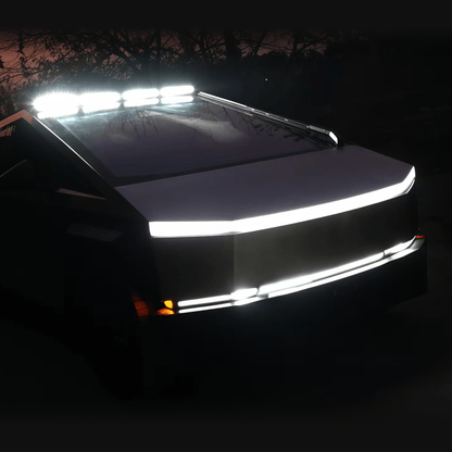 Tesla Cybertruck LED Light Bar Off - Road Overland Roof Top Lighting Bar - CyberGearcoCyberGear