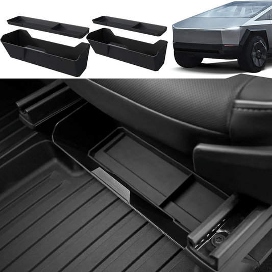 Tesla Cybertruck Under Seat Storage Box Set of 2 - CyberGearcoCyberGear